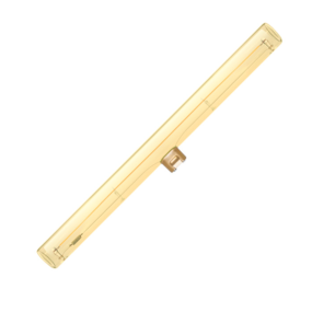 Segula LED lamp - Linear - Ø 3 x 30 cm - S14d - 4W dimbaar - 2700K - amber