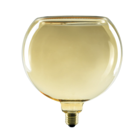 Segula LED lamp - Floating Globe - Ø 15 x 18,5 cm - E27 - 4W dimbaar - 2200K - amber