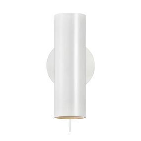 Design for the People Mib 6 - wandverlichting met schakelaar - 10 x 17,1 x 20 cm - wit