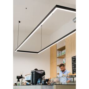 KLUS DES - LED profiel - 8,3 x 4,6 cm - zwart