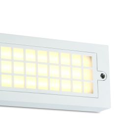 ONE Light Outdoor Wall Bricks - buiten wandverlichting - 25,5 x 9 x 3 cm - 6W LED incl. - IP65 - wit