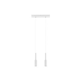 Nova Luce Joy - hanglamp - 30 x 200 cm - 14W LED incl. - zandwit