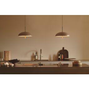 Design For The People Versale 35 - hanglamp - Ø 35 x 338,5 cm - taupe