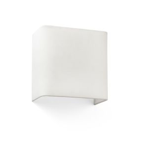 Faro Cotton - wandverlichting - 20 x 10 x 20 cm - beige