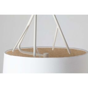 Faro Tree - hanglamp - Ø 34 x 34 cm - mat wit