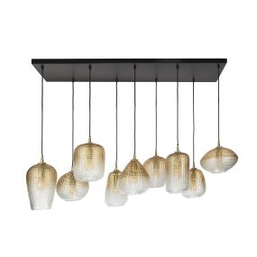 Vico Dot Pattern - hanglamp - 120 x 40 x 150 cm - amber