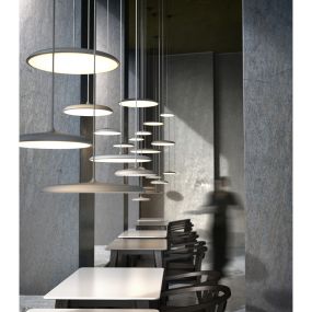 Design for the People Artist 40 - hanglamp - Ø 40 x 314,2 cm - 24W dimbare LED incl. - grijs