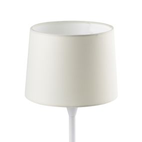 Faro Conga - tafellamp - Ø 21,5 x 44,5 cm - wit