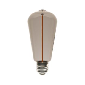 Creative Cables LED filament lamp Magnetic - Ø 6,4 x 14,9 cm - E27 - 2,2W - 1800K - gerookt