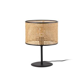 Faro Mambo - tafellamp - Ø 32 x 49,5 cm - lichtbruin en zwart