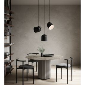 Design for the People Angle 27 - hanglamp - Ø 20,6 x 331,5 cm - zwart