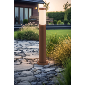 Century Italia Bamboo - tuinpaal - Ø7,6 x 80 cm - IP54 - bruin
