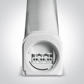 ONE Light Industrial LED Range - plafondverlichting - 6,2 x 5,8 x 121 cm - 30W LED incl. - IP66 - CCT - wit