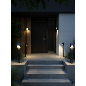 Nordlux Pontio - tuinpaal - 15 x 15 x 85 cm - IP54 - zwart
