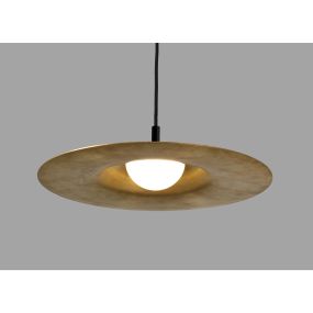 Faro Cosmos - hanglamp - Ø 22 cm - 5W LED incl. - brons
