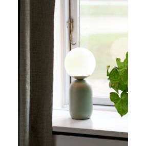 Nordlux Notti - tafellamp - Ø 15 x 34,5 cm - groen