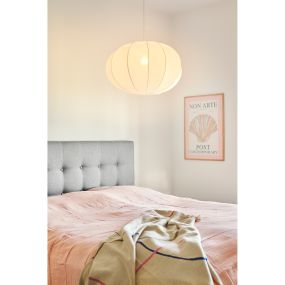Nordlux Aeron 60 - hanglamp - Ø 60 x 235,5 cm - wit