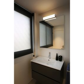 Faro Danubio - wandverlichting - 39,5 x 8 x 9 cm - 12W LED incl. - IP44 - glanzend chroom