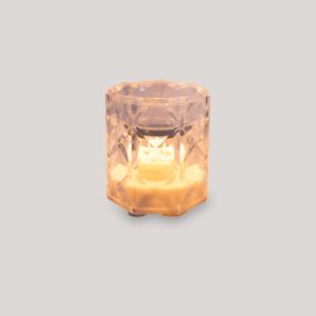 New Garden Jack 10 Lux - oplaadbare tafellamp - Ø 9,4 x 10 cm - 1W LED incl. - IP54 - transparant