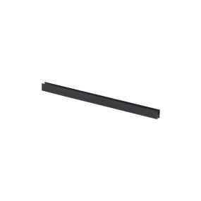 Nova Luce Buxton L - magnetisch opbouw/pendel profiel  - 100 x 4 x 6,1 cm - zwart