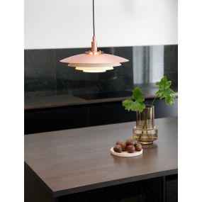 Nordlux Bretagne - hanglamp - Ø 38 x 217 cm - koper