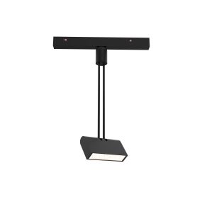 Nova Luce Planet 24V - lichtpunt magnetisch railsysteem - 10,4 x 2,2 x 31,2 cm - 6W LED incl. - zandzwart
