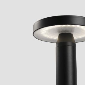 Faro Cairo - tuinpaal - Ø 16 x 35 cm - 2W LED incl. - IP44 - zwart
