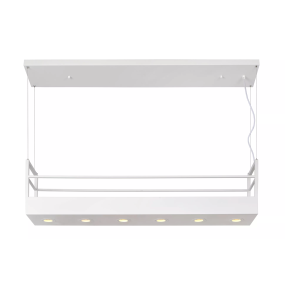 Lucide Miravelle - hanglamp - 110 x 22 x 160 cm - wit