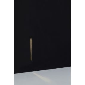 Faro Plas - inbouwspot - 220 x 75 mm, 231 x 50 mm inbouwmaat - 1W LED incl. - mat wit