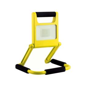 Elmark Work - herlaadbare werklamp - 10W LED incl. - IP44 - geel