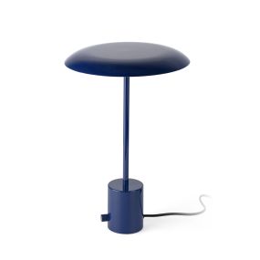 Faro Hoshi - tafellamp - Ø 26 x 40 cm - 12W dimbare LED incl. - glansblauw