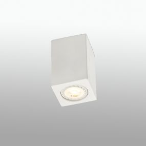 Faro Sven - plafondverlichting - 7 x 7 x 11 - mat wit