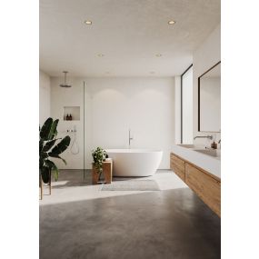Nordlux Albric - inbouwspot - Ø 90 mm, Ø 83 mm inbouwmaat - 8W dimbare LED incl. - IP44 - zwart