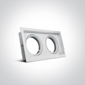 ONE Light Adjustable R111 Shop Range - inbouwspot - 330 x 175 mm, 315 x 165 mm inbouwmaat - wit