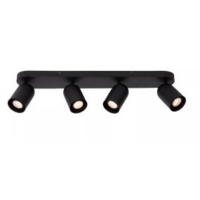 Lucide Punch - opbouwspot - 63 x 10 x 9,5 cm - zwart