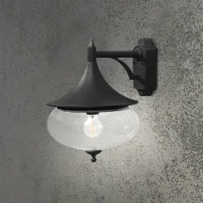Konstsmide Libra - buiten wandlamp -  28 x 36 x 39,5 cm - IP23 - mat zwart