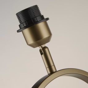 Searchlight - vloerlamp voet - 30 x 15 x 142 cm - brons