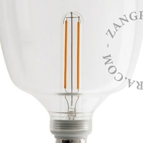 LED filament lamp dimbaar - Ø 12 x 20 cm - E27 - 4W - 2700K