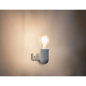 Faro Sera - wandverlichting - 4,8 x 7,5 x 7,6 cm - glanzend wit