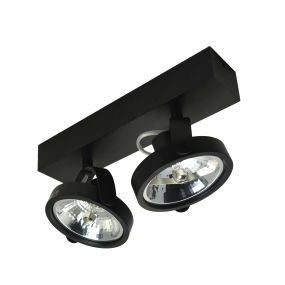 Zuma Line Go SL2 - opbouwspot 2L - 29 x 18 cm - zwart