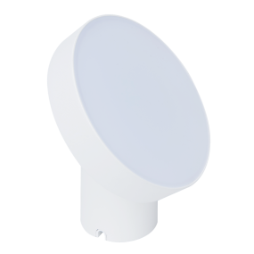 Lutec Moa - tafellamp - slimme verlichting - Lutec Connect - 15,4 x 18,2 x 12,2 cm - 9,7W LED incl. - dimfunctie en instelbare lichtkleur via app - wit