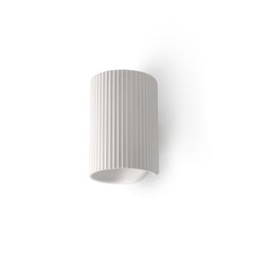Faro Trama 1L - wandlamp - Ø 12 x 18 cm - wit