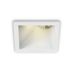 ONE Light  Asymmetric Chill Out - inbouwspot - 84 x 84 mm, 76 x 76 mm inbouwmaat - wit