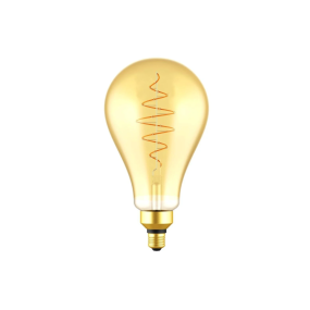 Nordlux LED filament lamp - Ø 16 x 29 cm - E27 - 8,5W dimbaar - 2200K - amber