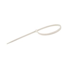 kabelbinder (100 STUKS) - 300 x 3,5 mm - wit