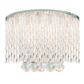 ONE Light Classic Range - plafondverlichting - Ø 22 x 20 cm - chroom