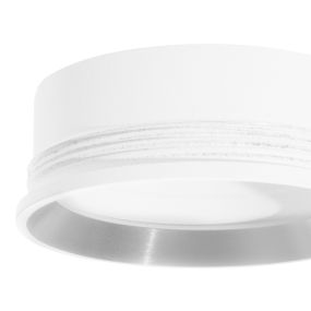 Nova Luce - zilver en witte ring