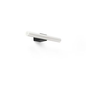 Faro Calma - wandverlichting - 30 x 5,5 cm - 5W LED incl. - IP44 - zwart