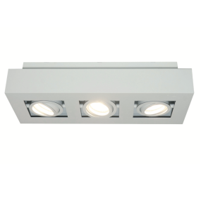 Artdelight Bosco - opbouwspot 3L - 36 x 14 x 8,6 cm - wit