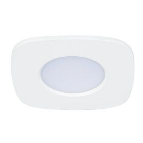 Lutec Rina - inbouwspot - Lutec Connect - 95 x 95 x 50 cm, inbouwmaat Ø 76 cm - 7,7W LED incl. - IP65 - dimfunctie en instelbare lichtkleur via app - RGB+W - wit